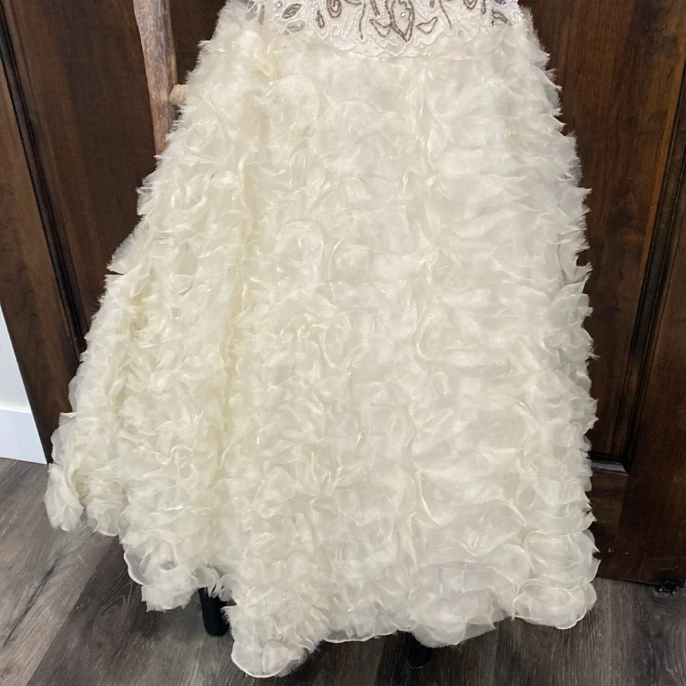 Sue Wong Silk Beaded Wedding Dress - Picture 4 of 16